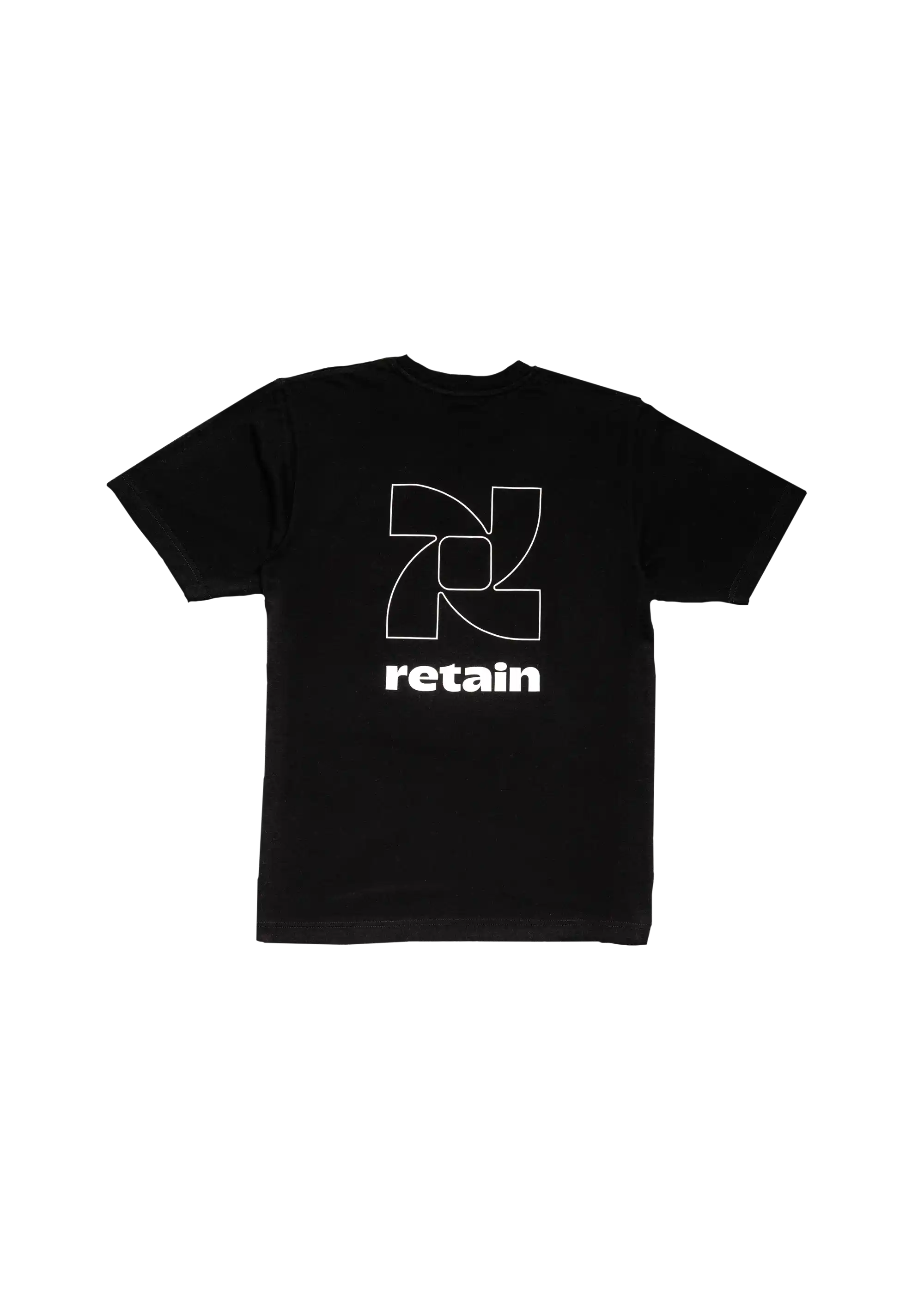 retain-dj-music-transparent-back-1-Black-shirt-Merch-Retain-2024