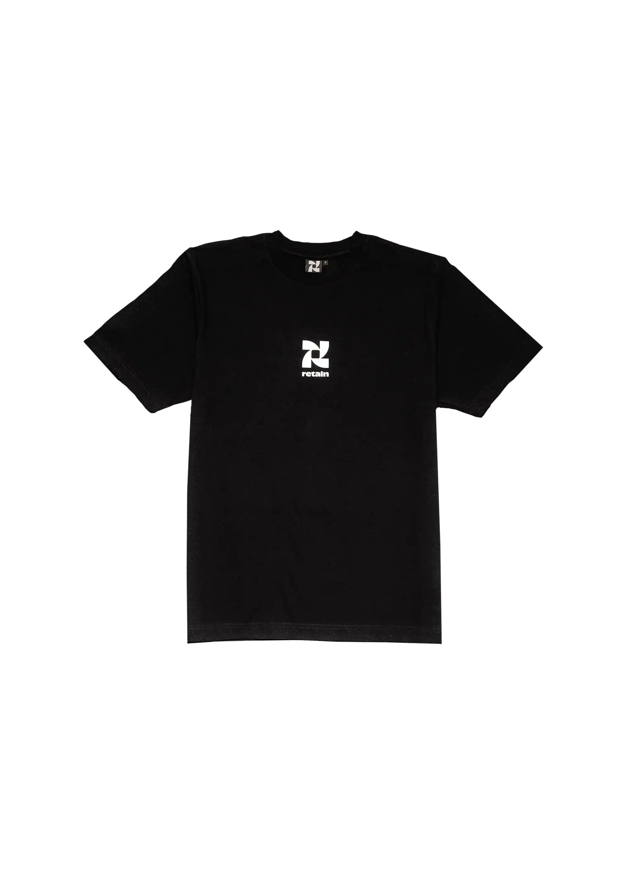 retain-dj-music-transparent-Front-2-Black-shirt-Merch-Retain-2024